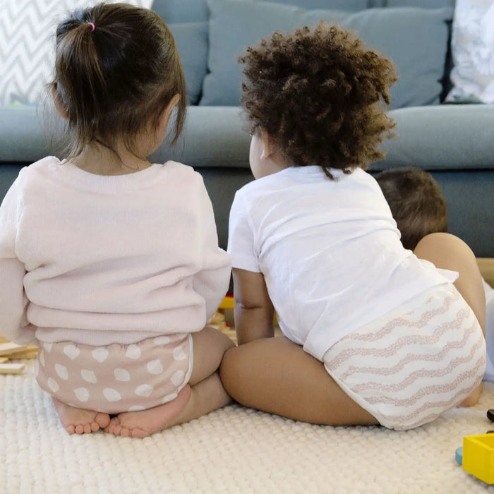 2 culottes d'apprentissage en coton bio Vimse - Lilinappy