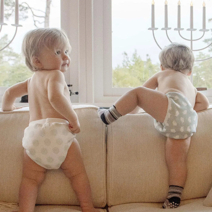 2 culottes d'apprentissage en coton bio Vimse - Lilinappy