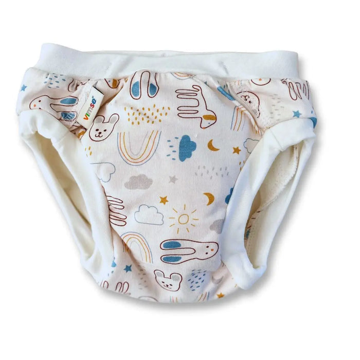 2 culottes d'apprentissage en coton bio Vimse - Lilinappy