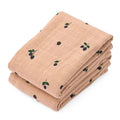 2 petits langes en coton bio Lewis Liewood - Mini berry - Lilinappy