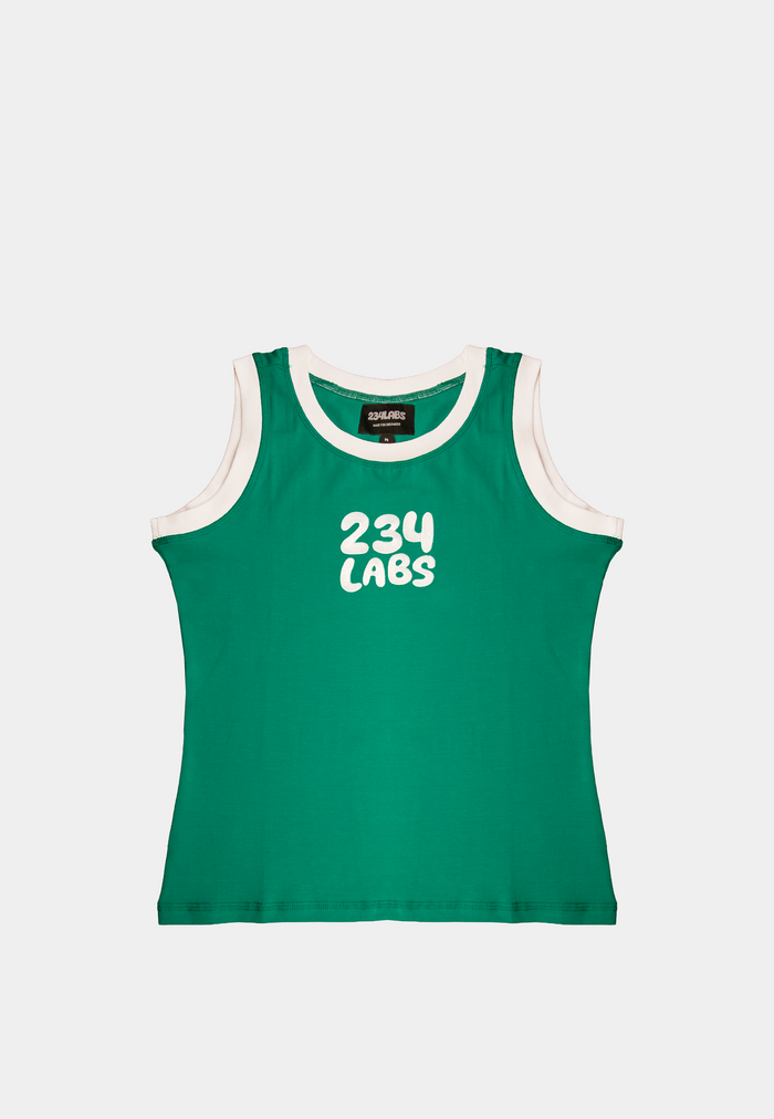 234 Labs Dreamers Essential Tank Top Green