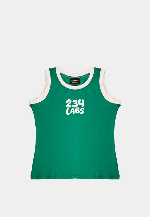 234 Labs Dreamers Essential Tank Top Green