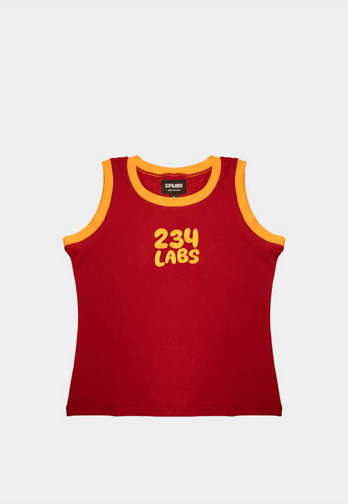 234 Labs Dreamers Essential Tank Top Red