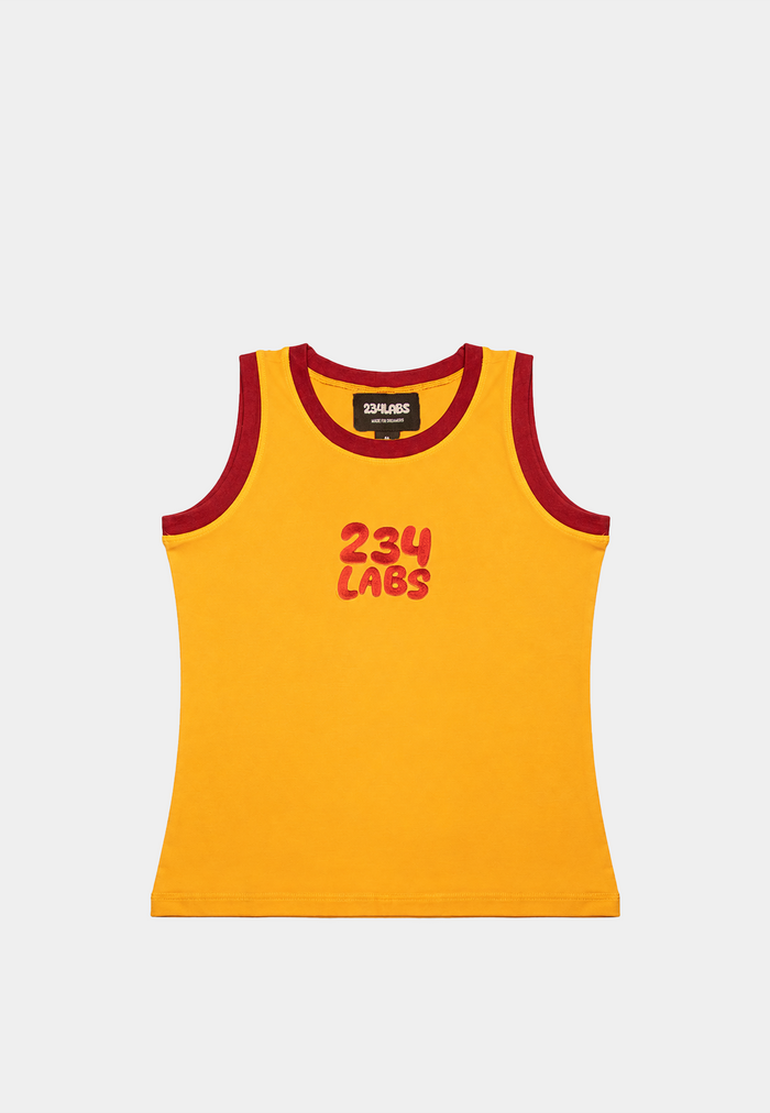 234 Labs Dreamers Essential Tank Top Yellow