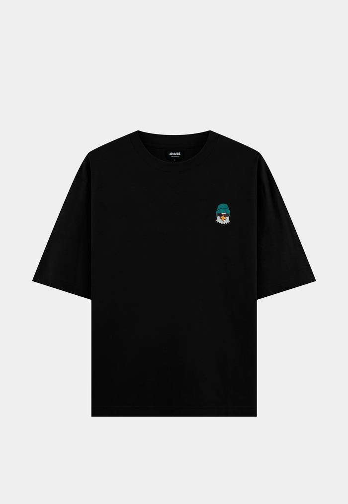 234 Labs Eagle Mean Mug T-Shirt Black
