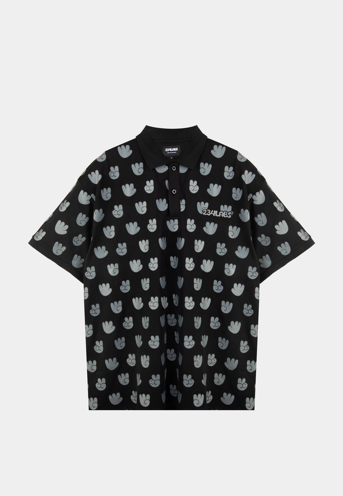 234 Labs Hand Polo Black