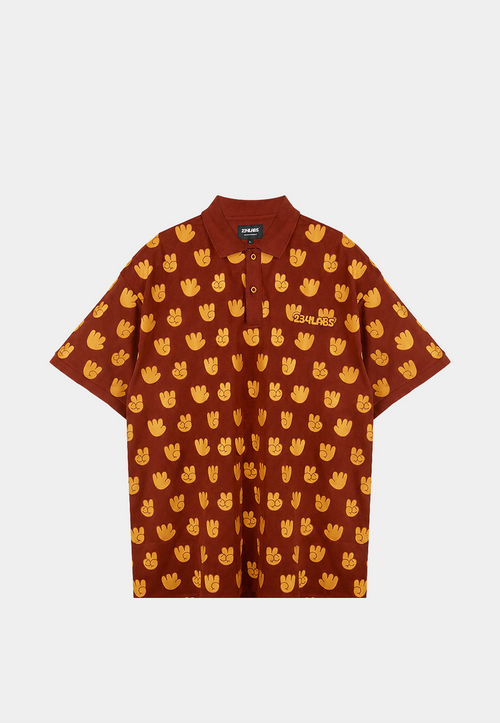 234 Labs Hand Polo Red
