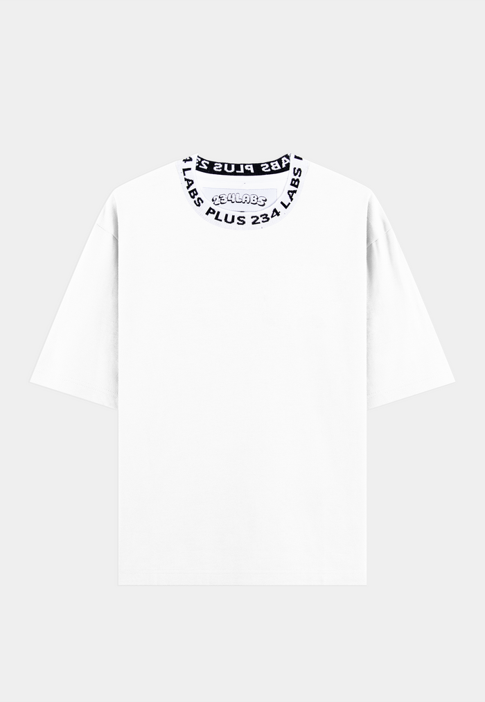 234Labs Logo Neck T-shirt White