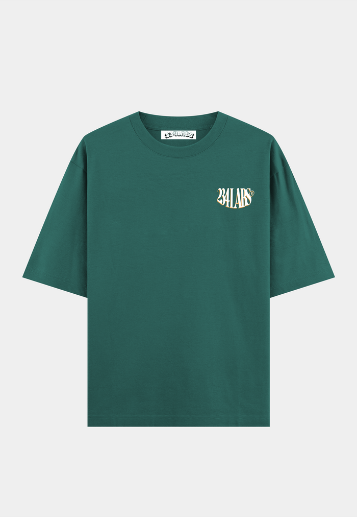 234Labs Signature Logo  T-shirt Green