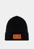 234Labs Yellow Patch Logo Beanie Black