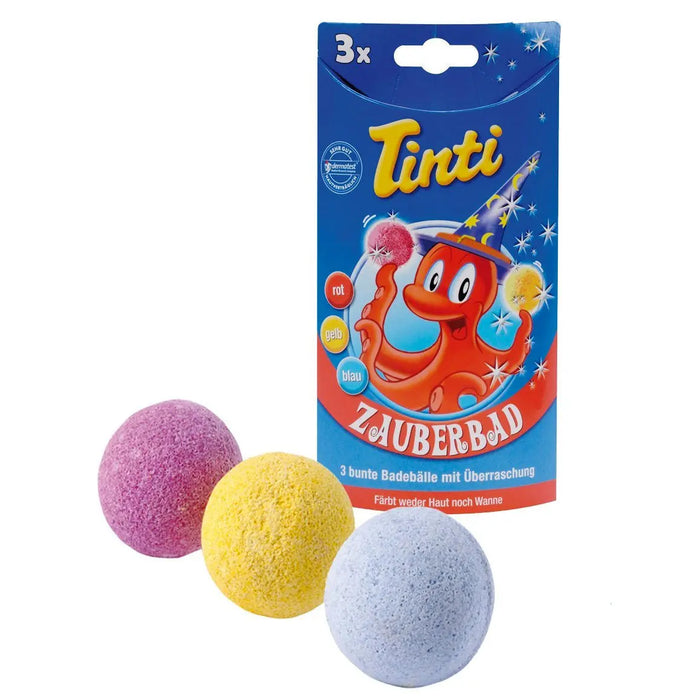 3 balles bain magique Tinti