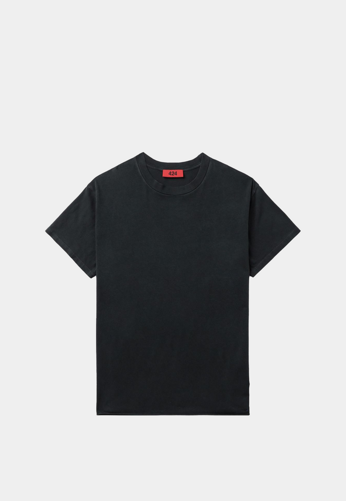 424 Blank T-Shirt Black