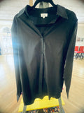 Black Collared Button Down