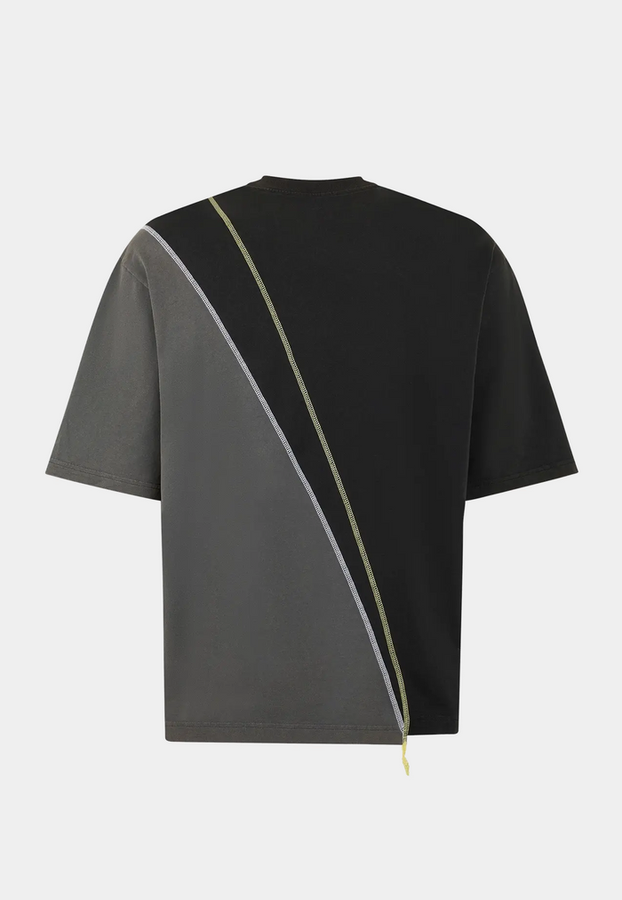 A Cold Wall Spliced T-shirt Black