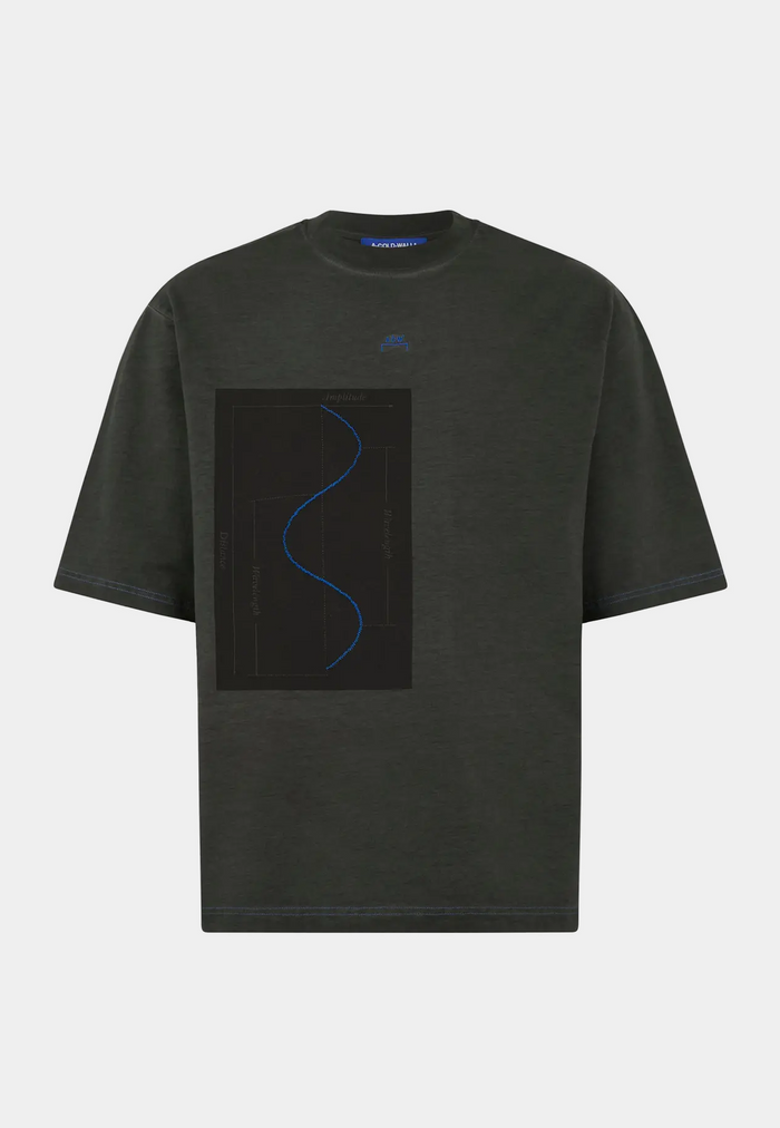 A Cold Wall Waveform T-shirt Black