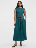 A-Line Maxi Skirt