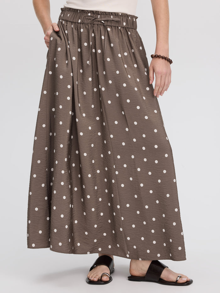 A-Line Maxi Skirt