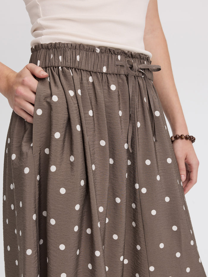 A-Line Maxi Skirt
