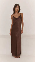 Alena Satin Dress