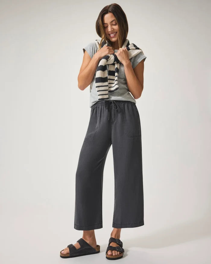 Angie Crop Wide-Leg Pant