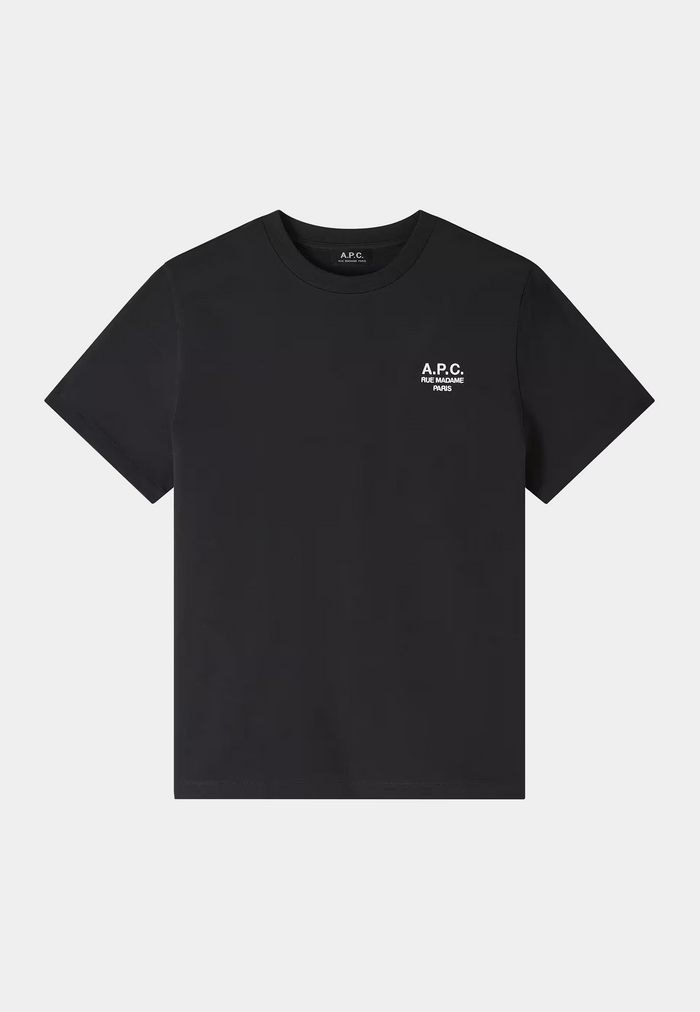 A.P.C TÂ­-Shirt Standard Rue Madame Gots Tpn-Â­Gris Chine / Noir