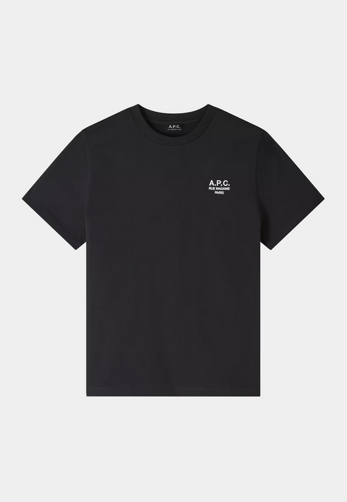 A.P.C TÂ­-Shirt Standard Rue Madame Gots Tpn-Â­Gris Chine / Noir