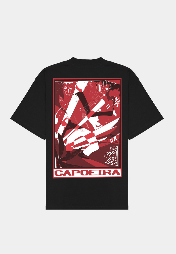 Ashluxe Capoeira Graphic T-shirt Black