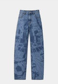 Ashluxe Celebration Denim Pants Blue