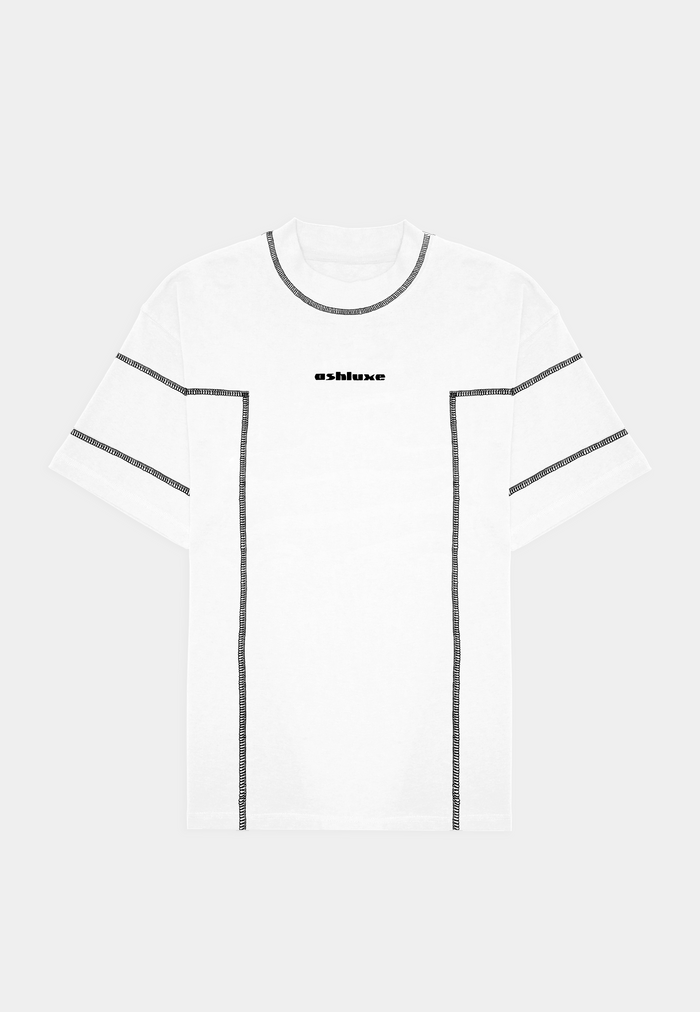 Ashluxe Double Threaded T-shirt White