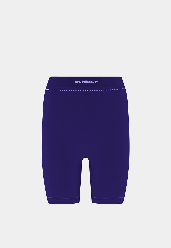 Ashluxe Female Active Biker Shorts - Purple