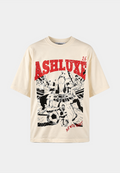Ashluxe Stadium T-Shirt Cream