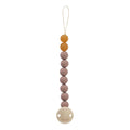 Attache-tétine en caoutchouc naturel Hevea Tan Beige