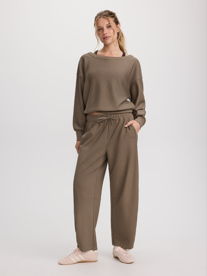 Barrel-Leg Pull-On Pant - Hyba