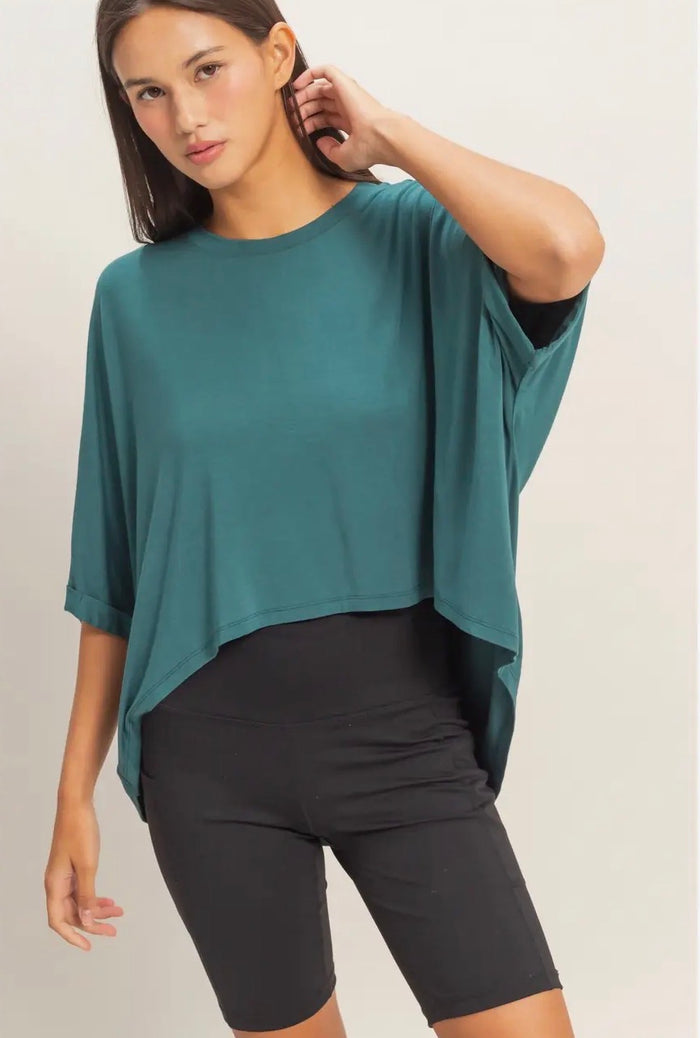 Basic Teal Tee
