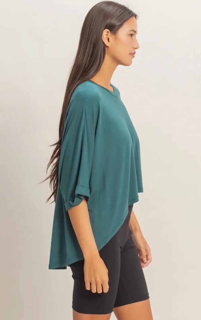 Basic Teal Tee