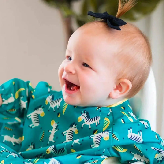 Bavoir à ventouses Cover et Catch Tidy Tot - Dancing Zebras Tidytot