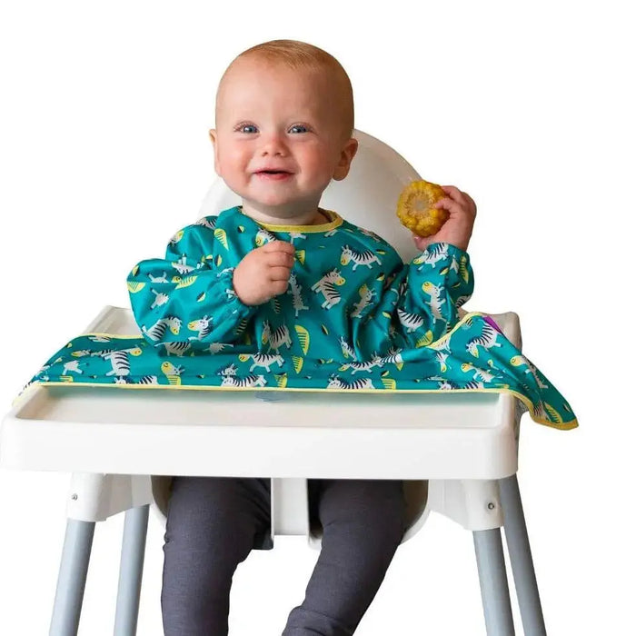 Bavoir à ventouses Cover et Catch Tidy Tot - Dancing Zebras Tidytot