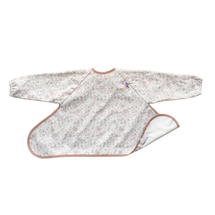 Bavoir à ventouses Cover et Catch Tidy Tot - Fleur de jardin rose