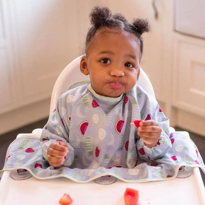 Bavoir à ventouses Cover et Catch Tidy Tot - Fruits - Lilinappy