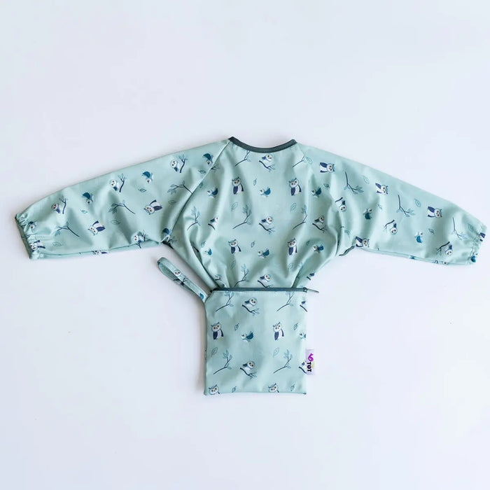 Bavoir à ventouses Cover et Catch Tidy Tot - Owls - Lilinappy