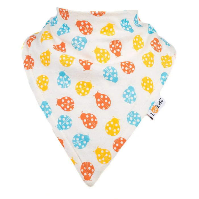 Bavoir bandana Lookidz Jolies coccinelles