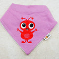 Bavoir bandana Lookidz Ptite dent fond lilas