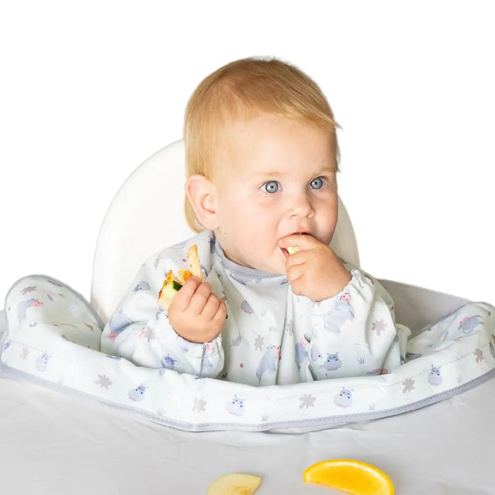 Bavoir supplémentaire pour Kit Tidy Tot - Hippos - Lilinappy