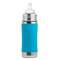 Biberon Inox 325ml Pura Turquoise