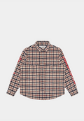 Billionaire Boys Club Check Shirt Navy Check