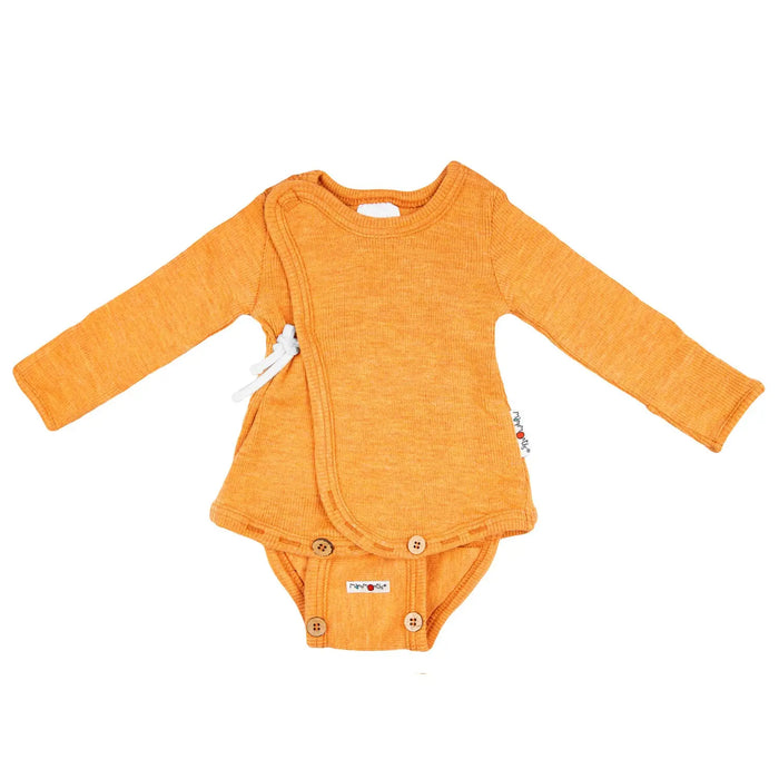 Body Kimono en laine mérinos Manymonths - Tangerine Marmelade