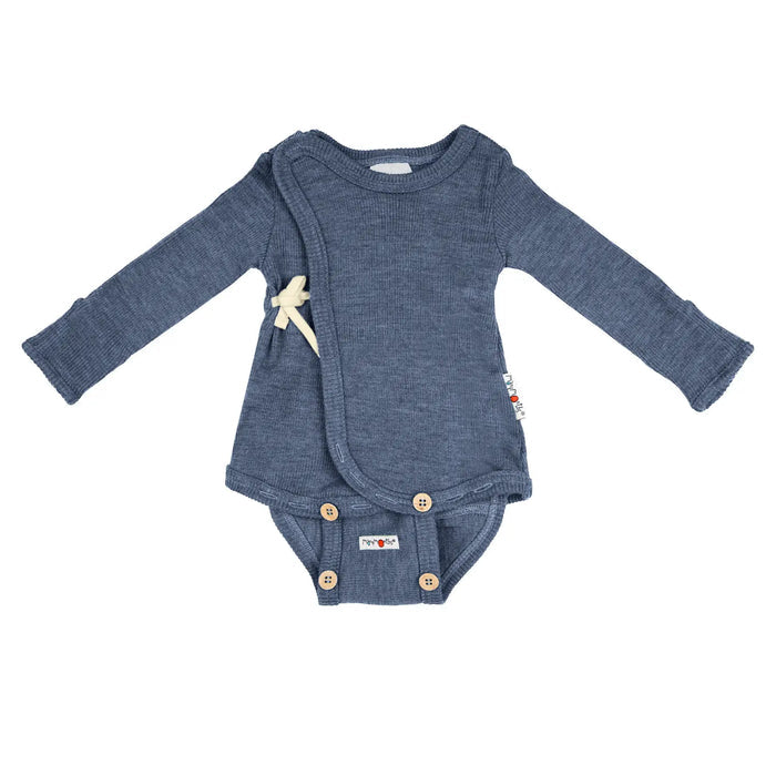 Body Kimono en laine mérinos Manymonths