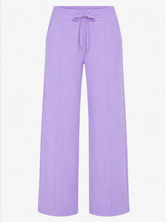 BOGILVY - EMMA, Wide Leg, Sweatpants, High-Waist, Light Purple
