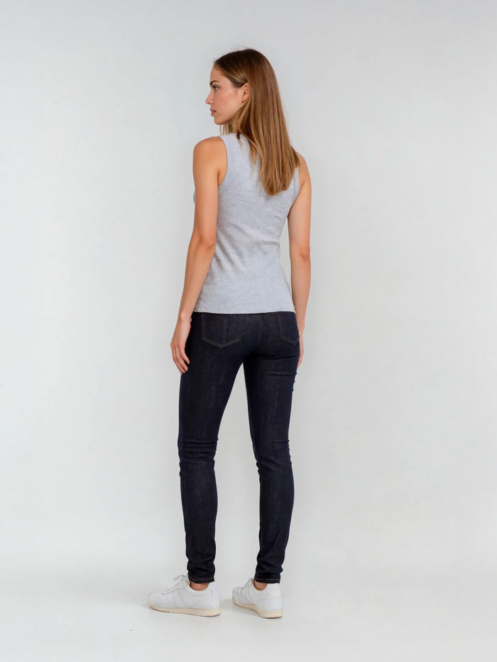 BOGILVY - NARLY, Skinny Fit, High-Waist, Dark Blue