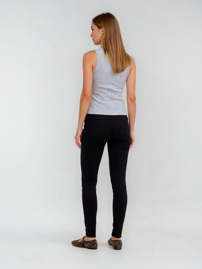 BOGILVY - SMARTLY, Bootcut, High-Waist, Black